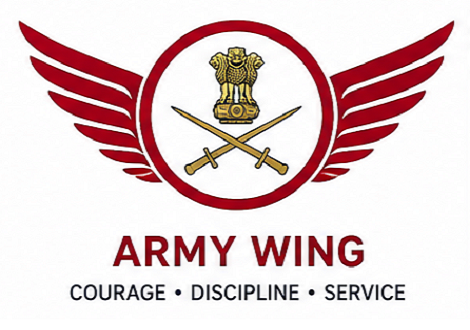 Army wing cadet parade training
